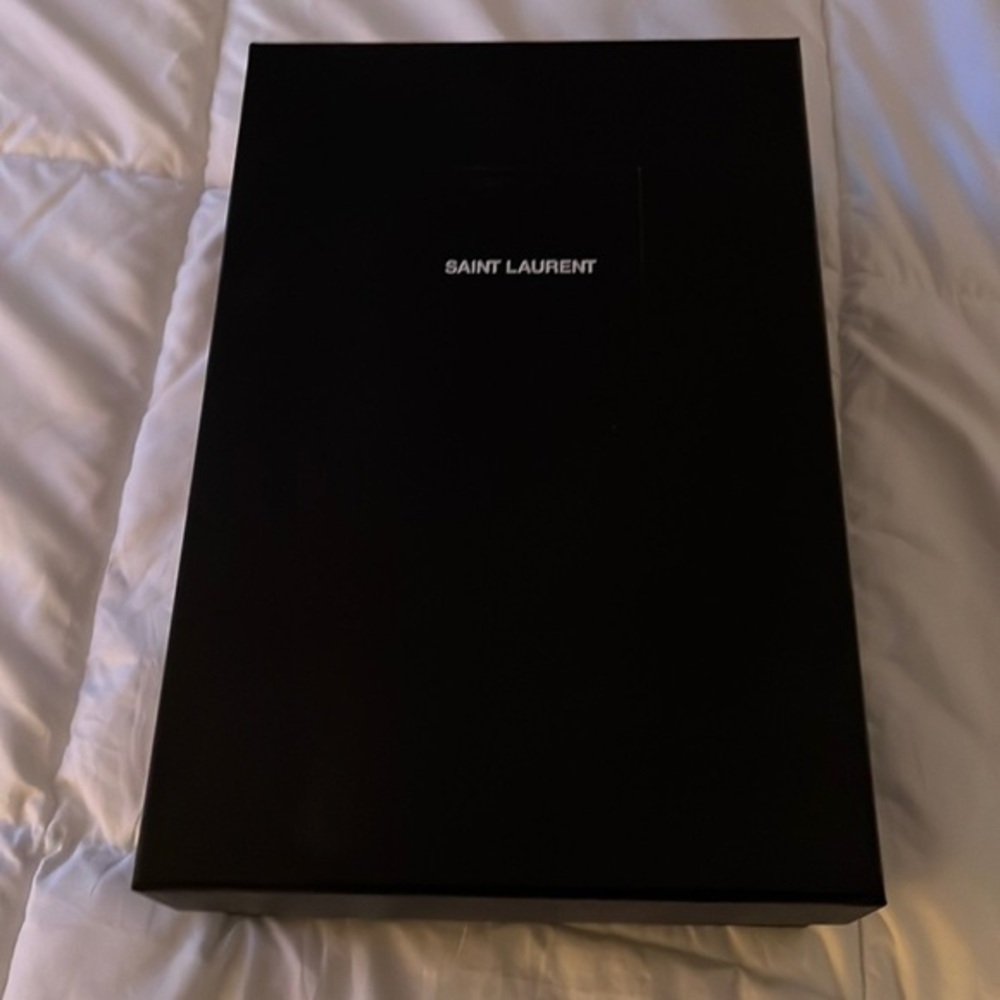 NEW Saint Laurent YSL 100% Authentic glitter heels‎ 👠 - Picture 9 of 9